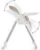 Стульчик для кормления KinderKraft Tulo Beige (00-00305345) - изображение 3