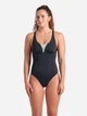 Купальник слитный женский Arena Swimsuit Control Pro Solid 009073-555 50 Черный (3468337536635) - изображение 1