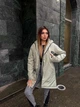 Женская удлиненная куртка-парка с капюшоном SOLINNA B-004 Фисташковый, 46-48 - изображение 1