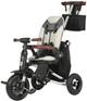 Rowerek trójkołowy Qplay Nova Max Beige (5061047482186) - obraz 7