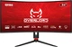 Монитор 34" QUBE Overlord C34UQ180H (Ultra-Wide 2K) 3440×1440 Fast VA 1500R 180Hz 4ms, 8-Bit, HDR, FreeSync, G-SYNC Compatible, HAS, Speakers - изображение 1