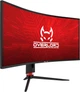 Монитор 34" QUBE Overlord C34UQ180H (Ultra-Wide 2K) 3440×1440 Fast VA 1500R 180Hz 4ms, 8-Bit, HDR, FreeSync, G-SYNC Compatible, HAS, Speakers - изображение 2