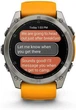 Смарт-часы Garmin Fenix 8 51mm AMOLED Sapphire Titanium w. Spark Orange/Graphite Silicone Band (010-02905-10/11) - изображение 9