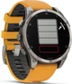 Смарт-часы Garmin Fenix 8 47mm AMOLED Sapphire Titanium w. Spark Orange/Graphite Silicone Band (010-02904-10/11/19) - изображение 6