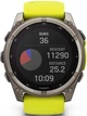 Смарт-часы Garmin Fenix 8 51mm Solar Sapphire Titanium w. Amp Yellow/Graphite Silicone Band (010-02907-20/21) - изображение 7