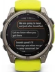 Смарт-часы Garmin Fenix 8 51mm Solar Sapphire Titanium w. Amp Yellow/Graphite Silicone Band (010-02907-20/21) - изображение 8