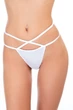 Трусики жіночі труси стрінги, G-стрінги ORO STR-513 bianco L/XL - изображение 1