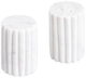 Zestaw przyprawników Marble Stripes marmurowy ryflowany 2 elementy (5906496724305) - obraz 1