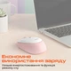 Мышь Meetion R571 Wireless White/Pink (MT-R571-P) - изображение 5