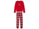 Пижама (лонгслив и штаны) для девочки Pepperts LIDL 457111 146-152 см (10-12 years) Красный - изображение 1