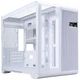 Корпус 1stPlayer RT6, White, без БЖ, Midi Tower, для Micro ATX / Mini ITX, 2xUSB 3.0 / 1xUSB 2.0, макс. CPU - 157 мм / VGA - 330 мм, бічна панель із загартованого скла, цифровий екран - зображення 1