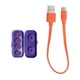 Bluetooth-гарнитура JBL Tune Flex Ghost Edition Purple (JBLTFLEXGPUR) Store - зображення 7