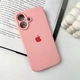 Чехол Fiji Silicone Case Full Camera для Apple iPhone 16 бампер накладка с защитой камеры Pink - изображение 3