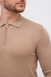 Джемпер поло трикотаж K.O.R 35166 Кемел (№238 camel) 3XL - изображение 6