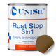 Эмаль Rust Stop 3в1 Unisil коричневая 2.5 л - изображение 1