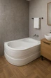 Поддон для душа акриловый Shower R FERISYA SW-6282 120х80х45 см глубокий асимметричный (C15202) - изображение 2