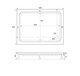 Поддон для душа акриловый Shower BETA SW-8992 120х80x18 см прямоугольный (C15190) - изображение 4