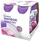 Энтеральное питание Nutricia Nutridrink Compact Fibre Strawberry со вкусом клубники с высоким содержанием энергии и пищевыми волокнами 4 шт х 125 мл (8716900551628) - изображение 1
