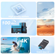 Карта памяти TF SuperSonic MicroSD UHS-I U3 V30 A1 64Gb с адаптером - изображение 5