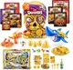 Игровой набор Smashers Dino island gold Orange skull Остров динозавров гигантский череп ZURU 74123A - изображение 1