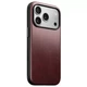 Кожаный чехол Nomad Modern Horween Leather Case Burgundy для iPhone 17 Pro (NM011857858) - изображение 3
