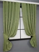 Комплект коротких штор VR-Textil Лен мрамор Pavliani № 1175ш Оливковый 130х170 см 2 шт (35-0007) - изображение 2