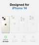 Чехол Fusion Magnetic для iPhone 14 Matte Clear (FMGM633E52) - изображение 6