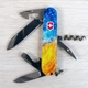 Швейцарський складаний ніж 91мм Victorinox SPARTAN UKRAINE 1.3603.7.T3160pw - зображення 5