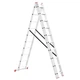 Лестница трехсекционная раскладная Intertool 3х10 (LT-0310) - изображение 1