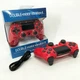 Бездротовий джойстик - геймпад для PS4 c повним функціоналом Double Shock 4 Wireless Controller 4 Червоний - изображение 10
