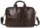 Кожаная сумка трансформер для работы поездок и города Vintage 14074 Коричневая - изображение 4