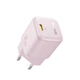 Зарядний пристрій Baseus PicoGo GaN Fast Charger 1xType-C 45W EU Baby Pink (P10176800413-00) - зображення 1