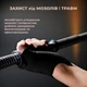 Перчатки для спорта фитнеса без пальцев для турника тренажерного зала силовых тренировок с открытыми пальцами защитные от мозолей нескользящие дышащие полиэстер брелок-талисман в комплекте Univerza Черные 66_7_S_1B - изображение 5