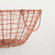 Koszyk Homla Denali mały Ceglany 29 x 13.5 cm (5906496730863) - obraz 2