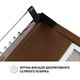 Кухонная вытяжка плоская PERFELLI PL 5144 Dark BR LED, коричневая стандартная вытяжка на кухню, 49,6 см - изображение 8