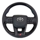 Руль для Toyota Land Cruiser 200, Prado 150. GR. Без подогрева. Рояльный лак. В стиле LC300. Логотип – хром - изображение 1