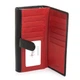 Женский большой классический кожаный кошелек Dr.Bond серии Black&Red PR-250824-40770 черно-красный - изображение 5
