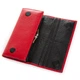 Женский классический кожаный кошелек Dr.Bond серии Black&Red PR-250824-40769 красно-черный - изображение 5
