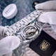 Годинник наручний Awarder 021-3D Де би не був Silver-Black Steel - изображение 5