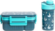 Zestaw Lunch box Homla CAIRO granatowy 1.8 l + kubek 0.5 l (5906496748875) - obraz 1