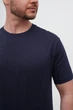 Футболка однотонная Trend Collection 001-1 Темно-синий (BLUE, цв.47) M - изображение 12