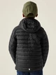 Подростковая демисезонная стеганая куртка для мальчика Regatta Jnr Hooded Marizion RKN148-800 146-152 см Черная (5063019786315) - изображение 2
