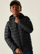 Подростковая демисезонная стеганая куртка для мальчика Regatta Jnr Hooded Marizion RKN148-800 146-152 см Черная (5063019786315) - изображение 4