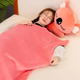 Дитяча м'яка іграшка "Коала" L1129(Pink) іграшка з пледом, розмір 50 см - зображення 5