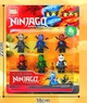 Набор фигурок лего Ninjago Heroes пластик 22х18 см разные цвета (513091) - изображение 1