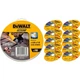 Набір кругів відрізних DeWALT HIGH PERFORMANCE, нержавіюча сталь/листовий метал, 125x1.0x22,23 мм, 10 шт (DT43972) - зображення 2