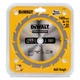 Диск пиляльний DeWALT CONSTRUCTION, розмір 165 х 20 мм, кількість зубів 16, геометрія зуба ATB, кут заточування 20 градусів - изображение 2