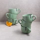 Набір із 6 чашок Ardesto Bagheria Pastel green 480 мл (AR2948GGC) - изображение 1