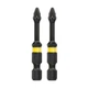 Набір біт DeWALT, IMPACT TORSION EXTREME, ударні, Pozidriv,Pz2, L=57 мм, 2 шт (DT70531T) - изображение 2