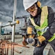 Шліфмашина кутова акумуляторна безщіткова DeWALT, 18 B XR Li-lon, d=125 мм, 9000 об/хв, вага 1.74 кг, валіза, без акумулятора та - зображення 5